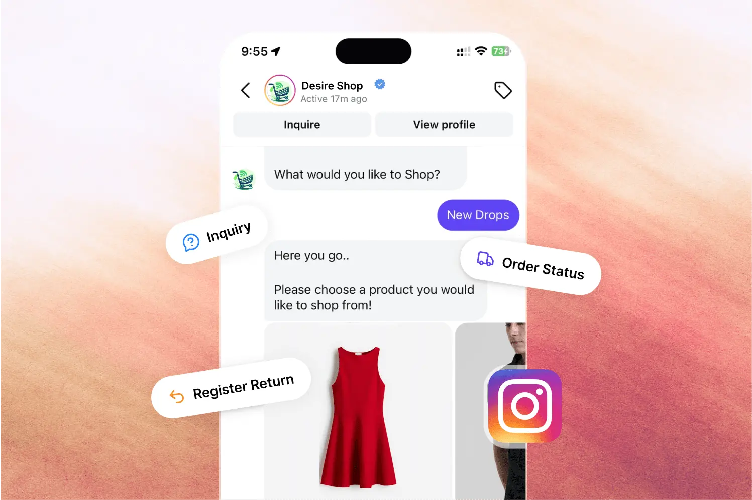 No-Code Instagram Bot Builder